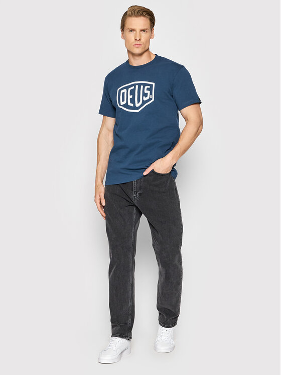 T-shirt Shield T_DMW41808E Blu scuro Regular Fit