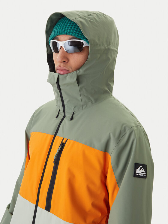 Quiksilver Quiksilver Geacă pentru snowboard Sycamore EQYTJ03457 Verde Modern Fit