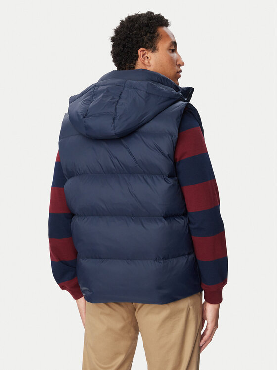 Tommy Jeans Tommy Jeans Kamizelka Essential DM0DM20465 Granatowy Regular Fit