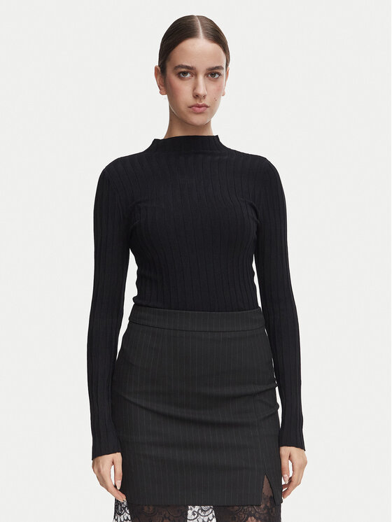 Morgan Morgan Palaidinė 252-MROYA Juoda Slim Fit