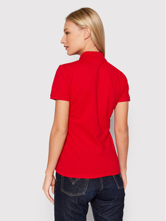 Lacoste Lacoste Polokošile PF5462 Červená Slim Fit
