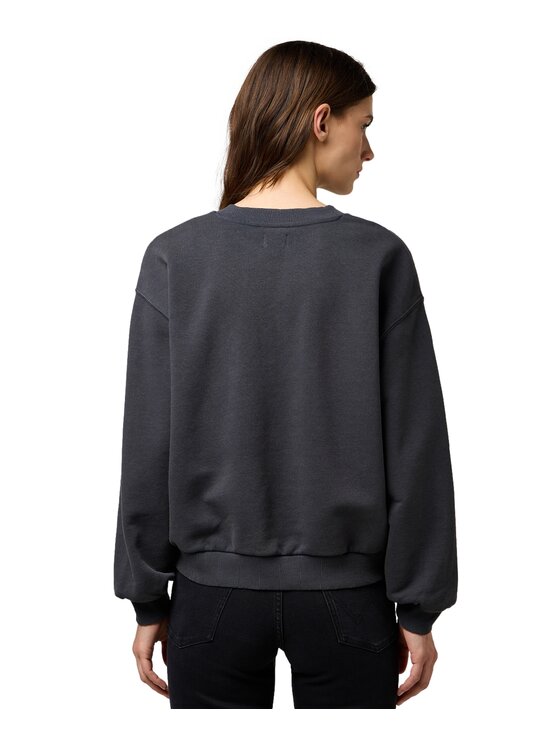 Wrangler Wrangler Bluza 112370776 Szary Oversize