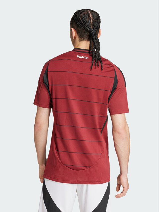 adidas adidas Koszulka techniczna 157215 Czerwony Slim Fit