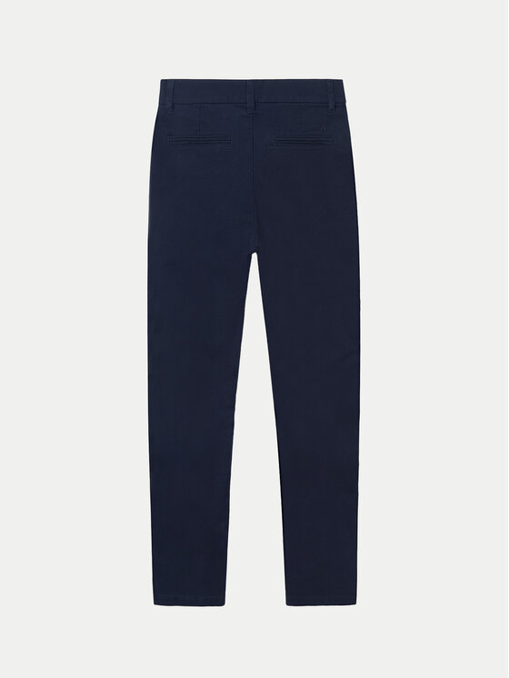 Mayoral Mayoral Hlače iz tkanine 530 Mornarsko modra Slim Fit