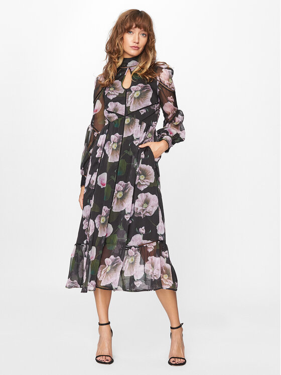 Ted Baker Ted Baker Коктейльна сукня Pohlley 272496 Чорний Regular Fit