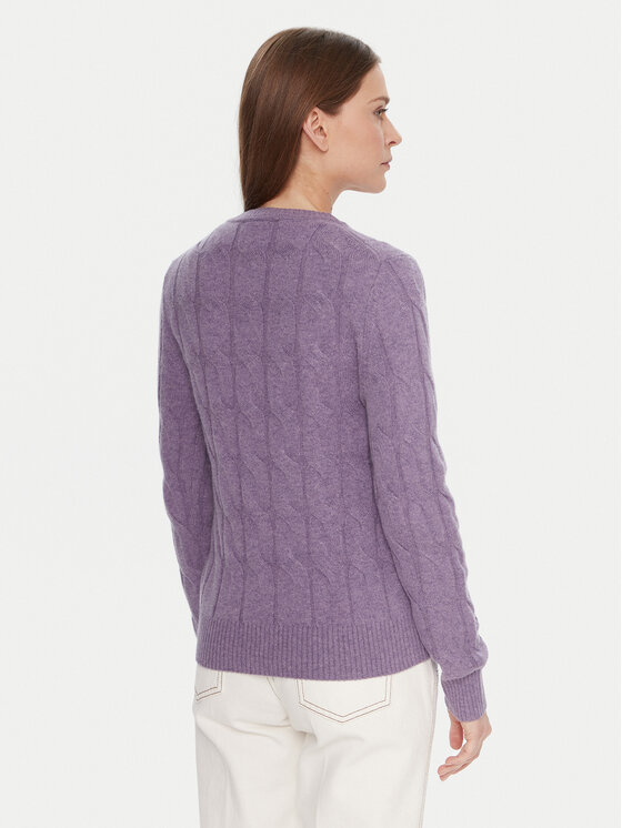 Tommy Hilfiger Tommy Hilfiger Pullover WW0WW43586 Violett Regular Fit