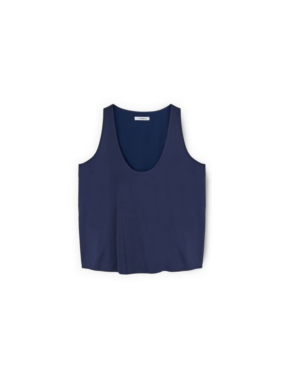 Motivi Motivi Top D012Q000518N034 Niebieski Regular Fit