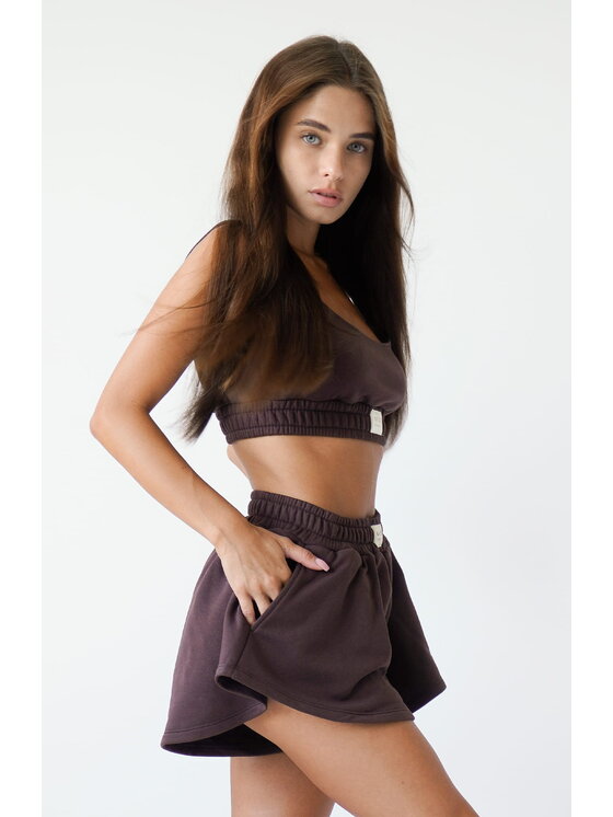 MissDenim MissDenim Dres Flippy Set Brązowy Basic Fit