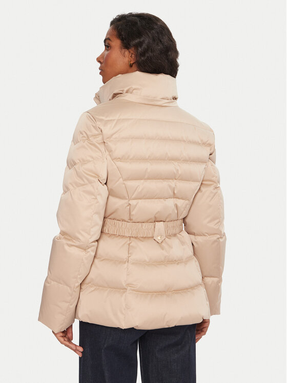 Guess Guess Geacă din puf W5BL31 W2802 Bej Regular Fit