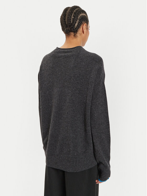 PINKO Pinko Pulover Donskoy 104468 A277 Siva Relaxed Fit