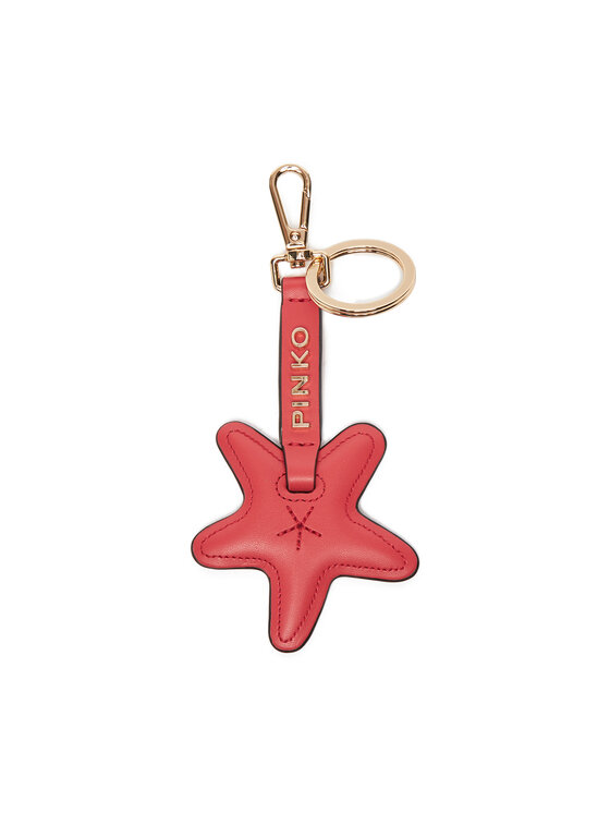 PINKO PINKO Obesek Starfish Keychain 105033 A2IL Rdeča
