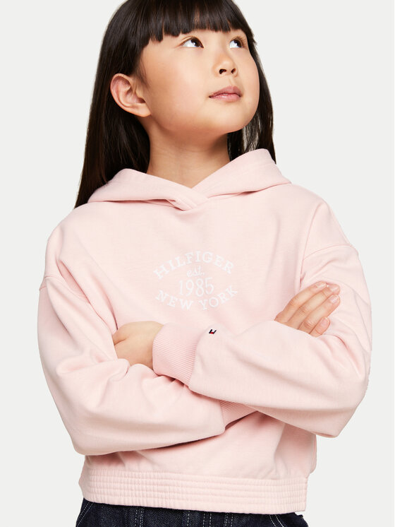 Tommy Hilfiger Tommy Hilfiger Felpa Monotype KG0KG08033 Rosa Relaxed Fit