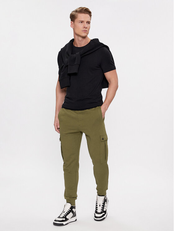 BOSS Boss Donji dio trenerke Seteam 50507886 Zelena Relaxed Fit