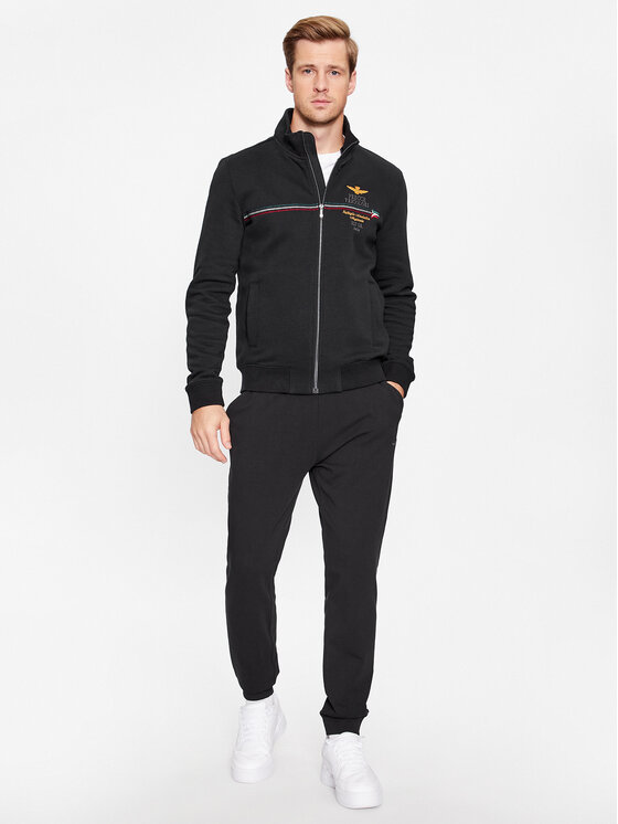 Aeronautica Militare Aeronautica Militare Felpa 232FE1823F532 Nero Regular Fit