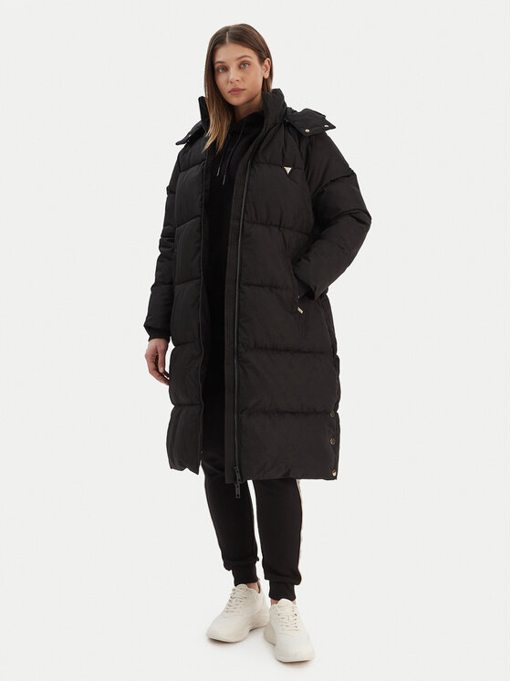 Guess Guess Зимова куртка V5BL08 WGLW2 Чорний Regular Fit