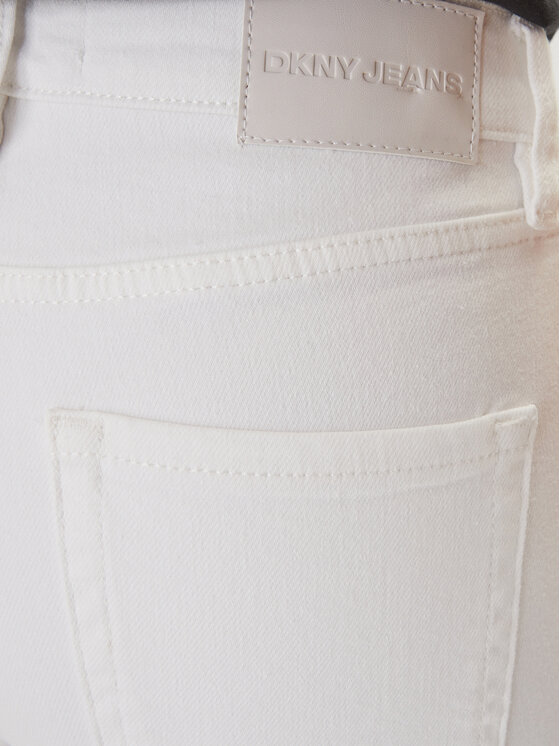 DKNY DKNY Jeansy DJ4M4005 Bílá Flare Fit