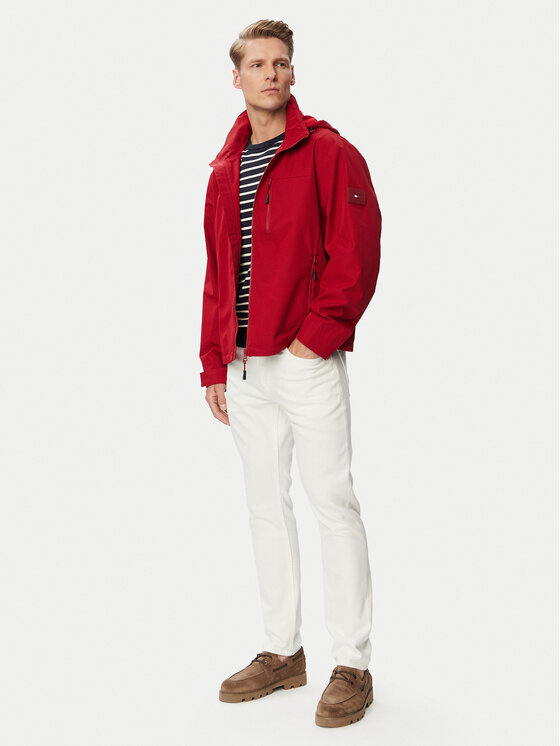 Tommy Hilfiger Tommy Hilfiger Übergangsjacke MW0MW44299 Rot Regular Fit