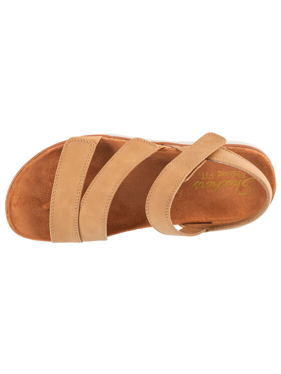 Skechers Skechers Sandały Skechers Lifted Comfort Brązowy