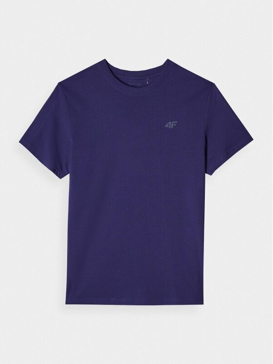 4F 4F T-Shirt 4FWMM00TTSHM2256-31S Μπλε Regular Fit