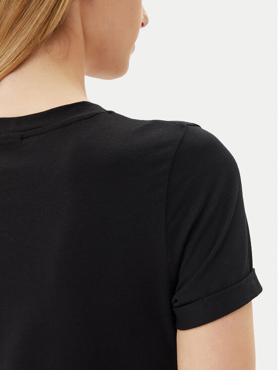 EA7 Emporio Armani EA7 Emporio Armani Rochie de zi 7W000478 AF12500 UC001 Negru Regular Fit