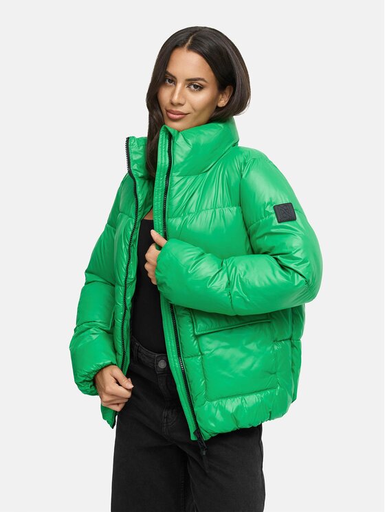 Navahoo Navahoo Kurtka zimowa Eispacht Zielony Regular Fit