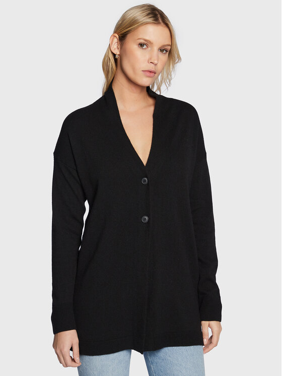 United Colors Of Benetton Cardigan 1035D600X Negru Regular Fit