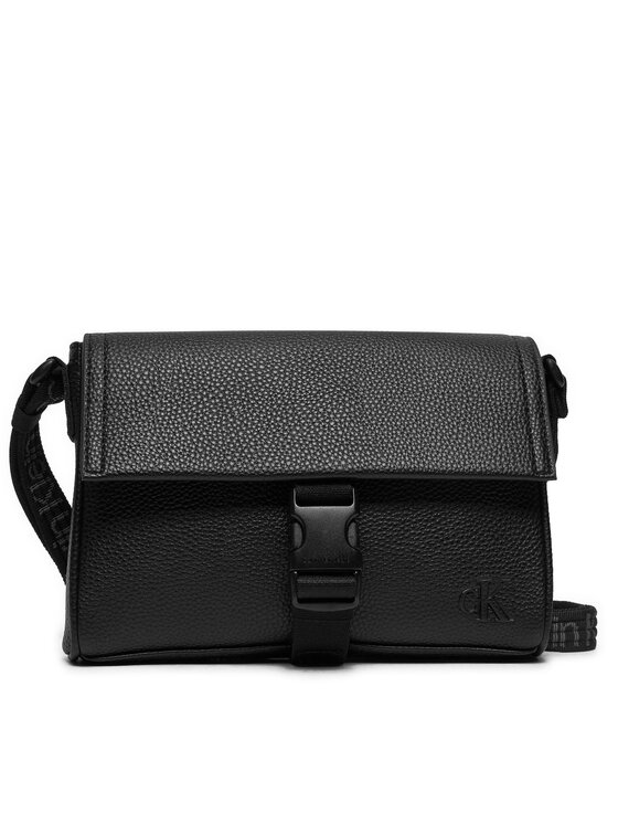 Calvin Klein Jeans Borsellino Unisex Ultralight Slim Flap Bag Pu K50K512022 Nero Modivo