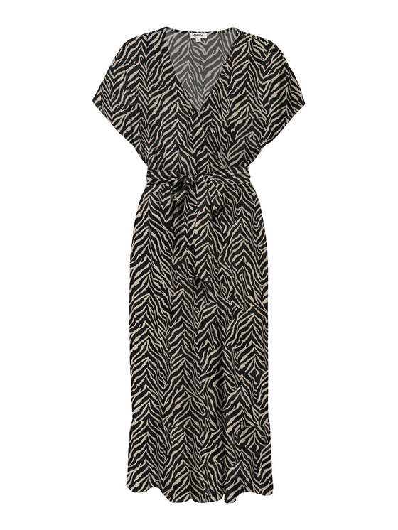 ONLY ONLY Rochie de zi Zilla Adele 15357778 Negru Regular Fit