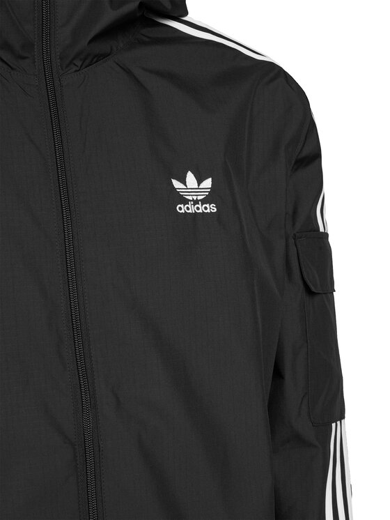 adidas adidas Wiatrówka adicolor Classics 3-Stripes GN3475 Czarny Regular Fit