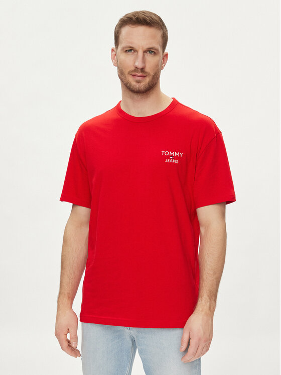 Tommy Jeans Tommy Jeans T-särk DM0DM18872 Punane Regular Fit