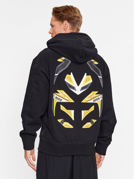 BOSS Boss Суитшърт Weteamhood 50497143 Черен Relaxed Fit