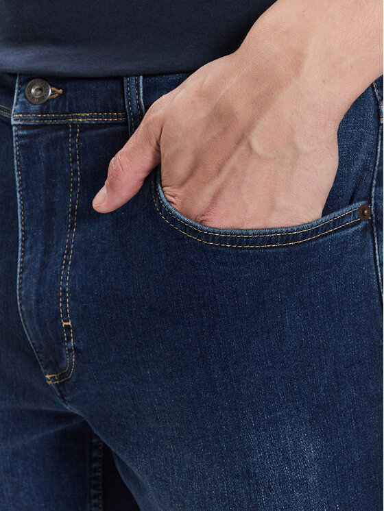 Mustang Mustang Jeansy Washington 1007640 Niebieski Slim Fit
