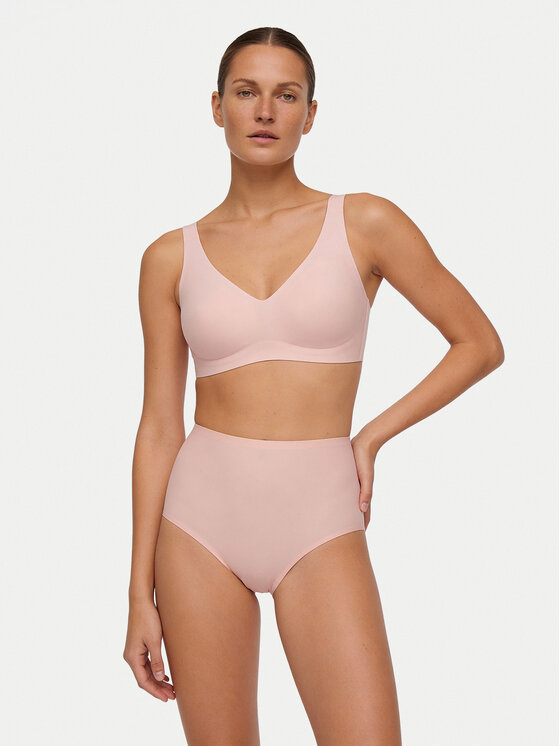 Chantelle Chantelle Figi klasyczne z wysokim stanem Soft Stretch C26470 Różowy