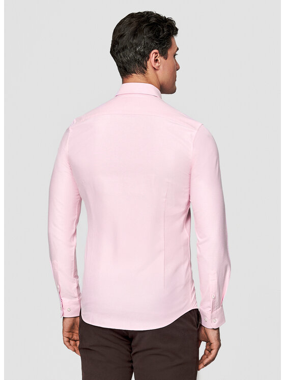 Pako Lorente Pako Lorente Koszula P26SN-1X-067 Różowy Slim Fit