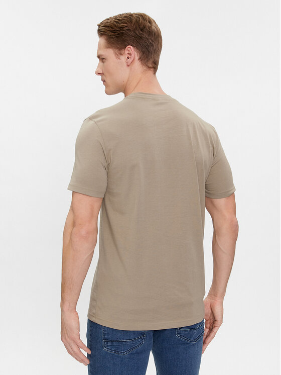 BOSS Boss T-Shirt Thinking 1 50481923 Beige Regular Fit