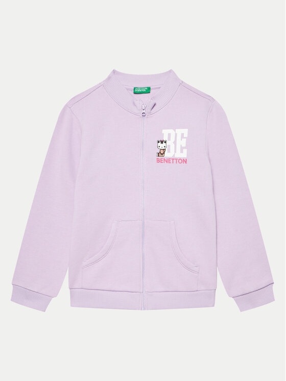United Colors Of Benetton Bluză 3J70G5037 Violet Regular Fit