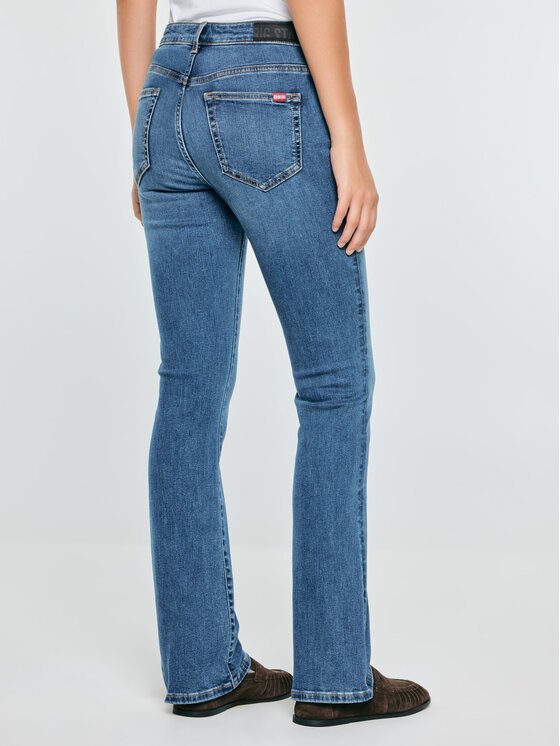 BIG STAR BIG STAR Jeansy ADELA BOOTCUT Granatowy Bootcut Fit
