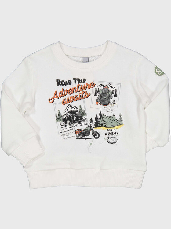 Birba Trybeyond Birba Trybeyond Pulóver 999 56820 00 D Fehér Regular Fit