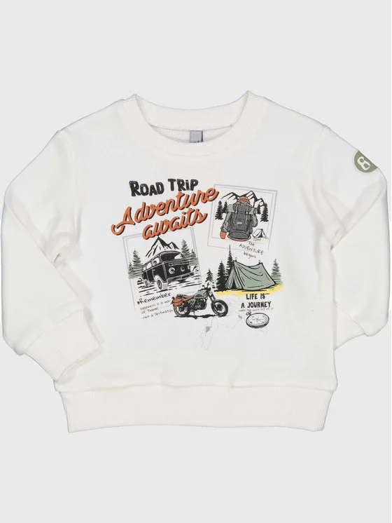 Birba Trybeyond Sweatshirt 999 56820 00 D Weiß Regular Fit