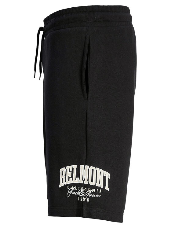Jack&Jones Jack&Jones Pantaloni scurți sport Kane Detroit 12268773 Negru Relaxed Fit