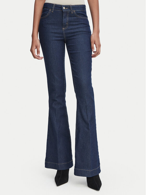 Rinascimento Blugi CFC0129957003 Albastru Bootcut Fit