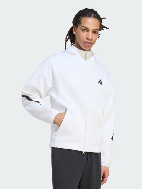 adidas adidas Bluza techniczna 165588 Biały Regular Fit