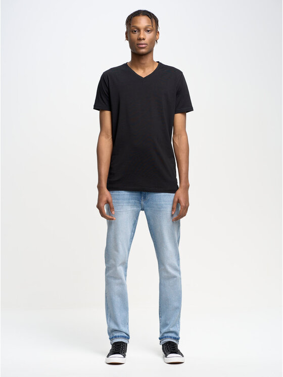 BIG STAR BIG STAR T-Shirt supiclassicov_906 Czarny Basic Fit