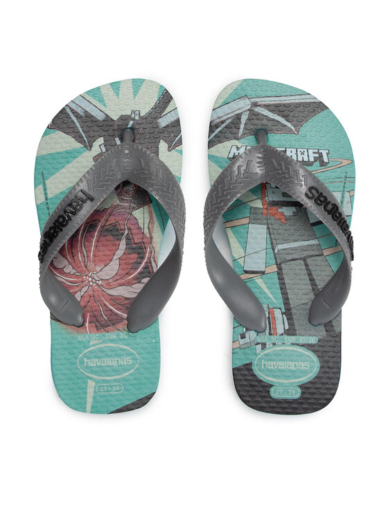 Havaianas Žabky MINECRAFT 41451250031 Sivá