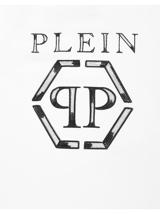 PHILIPP PLEIN PHILIPP PLEIN T-Shirt 28211 Bílá Regular Fit