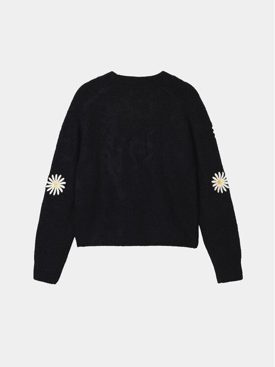 Desigual Desigual Sweater 23WGJF01 Fekete Regular Fit