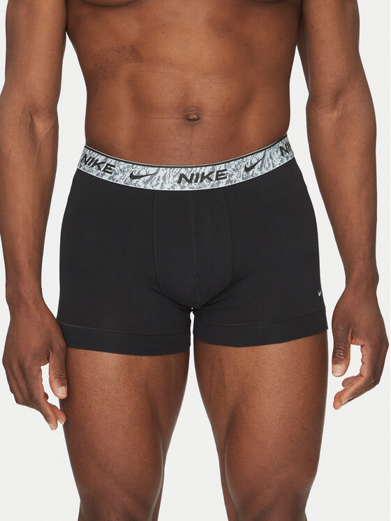 Nike Nike Set 3 perechi de boxeri 0000KE1008 Negru
