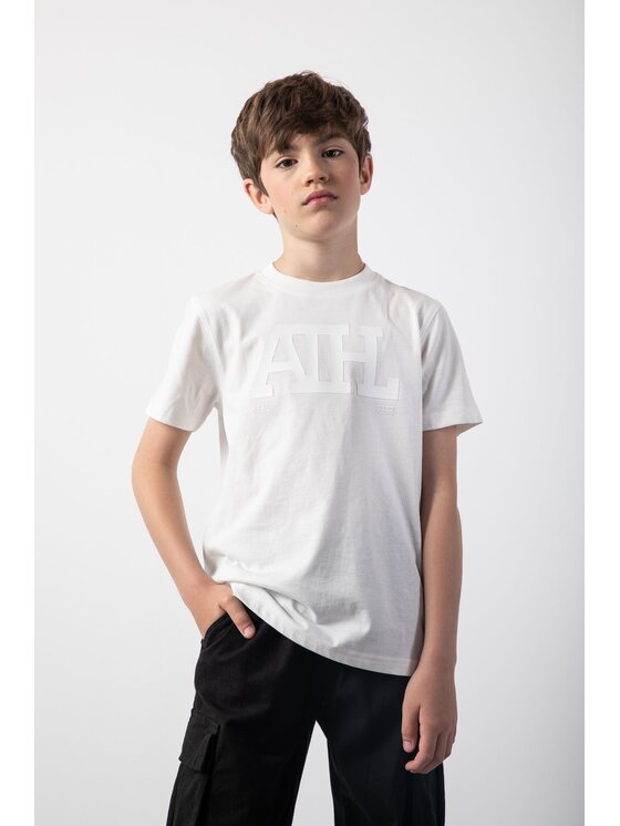 Coccodrillo Coccodrillo T-Shirt ZC5143205ABJ-003 Écru Regular Fit