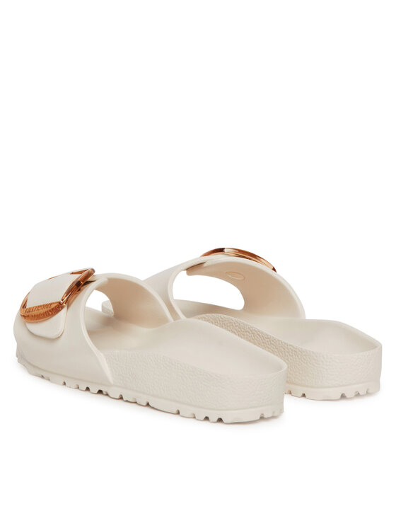 Birkenstock Birkenstock Şlapi Madrid Big Buckle Eva 1029633 Écru