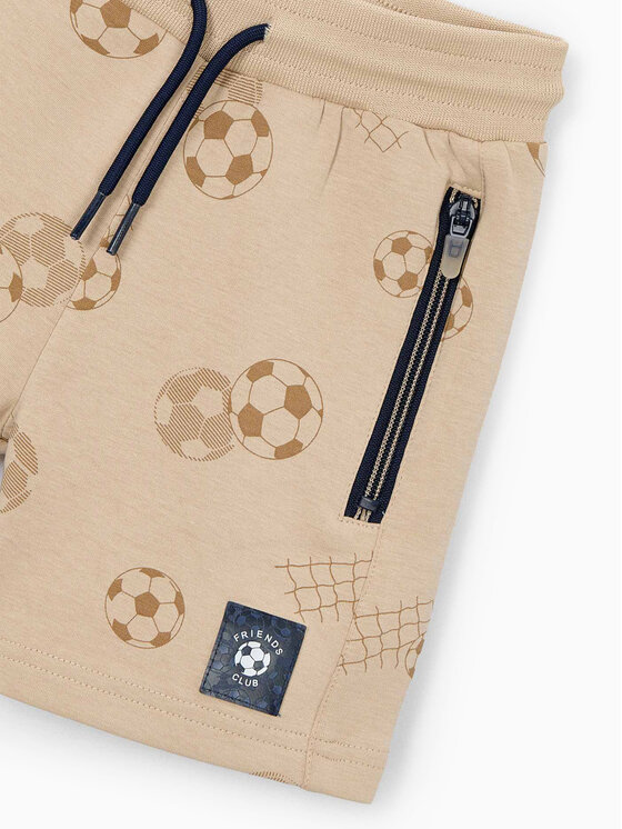 Mayoral Mayoral Αθλητικό σορτς 3209 Μπεζ Regular Fit